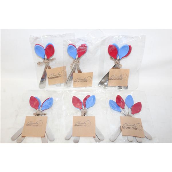 NEW PACKS OF INFANT/CHILDRENS SPOONS