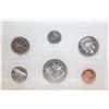Image 1 : UNCIRCULATED 6 COIN SET SEALED CANADA 1970