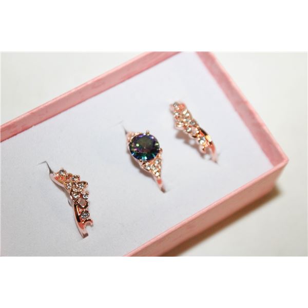 NEW 3PCS/SET RING SET SZ7