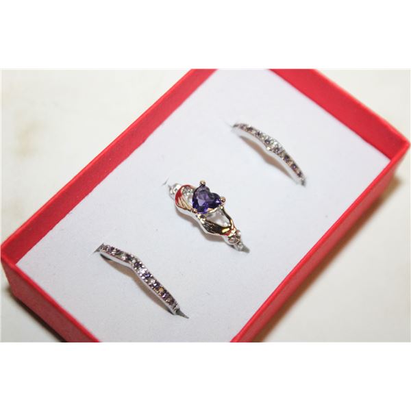 NEW 3PCS/SET RING SET SZ7