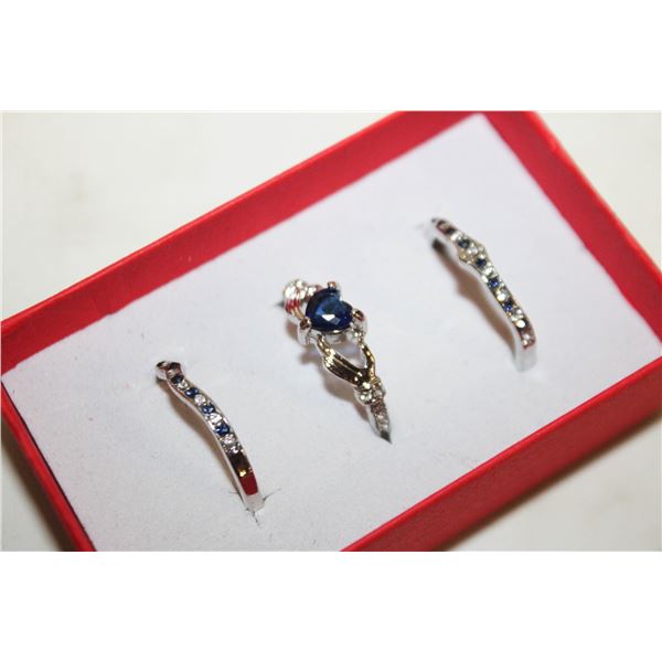 NEW 3PCS/SET RING SET SZ10