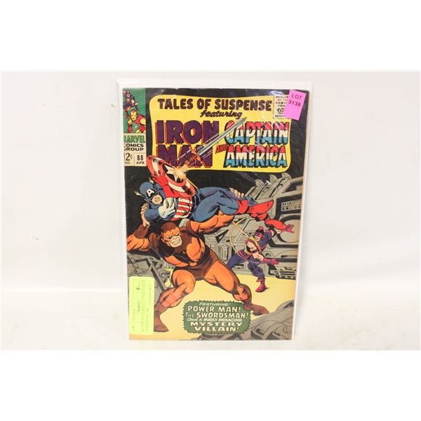 SILVER AGE MARVEL COMICS TALES OF SUSPENSE #88