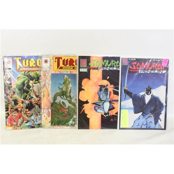 INDIE COMICS KEY TUROK DINOSAUR HUNTER #1,#2