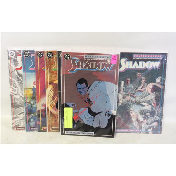 VINTAGE DC COMICS THE SHADOW LOT OF 10 COMICS