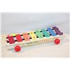 Image 1 : VINTAGE FISHER-PRICE PULL-A-TUNE XYLOPHONE