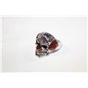 Image 1 : NEW CLOWN SKULL RING (STEEL) SZ12