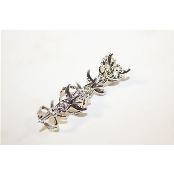 NEW ARMOR KNUCKLE METAL FULL FINGER CLAW RING