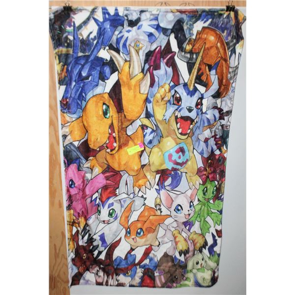 POKEMON BLANKET - NEW