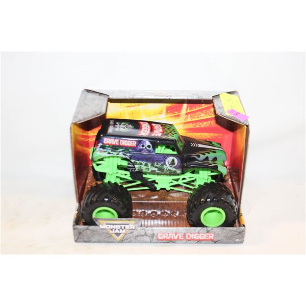 NEW MONSTER JAM GRAVE DIGGER