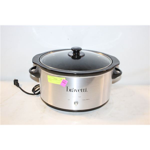 BRAVETTI CROCK POT SLOW COOKER