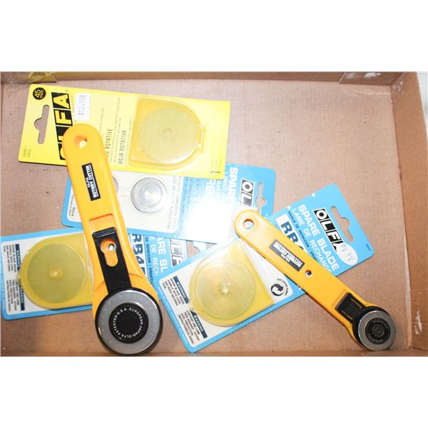 OLFA ROTARY CUTTER KNIFE (2) 