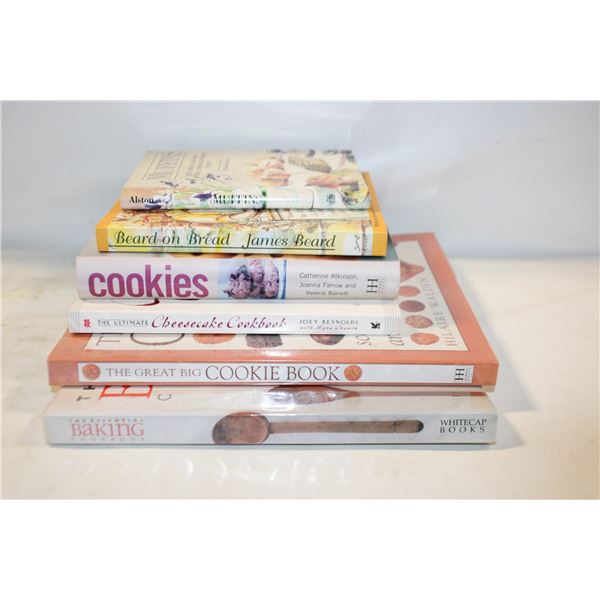 COOKBOOKS - BAKING ASSORTED LOT