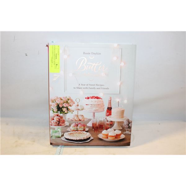 "BUTTER CELEBRATES!" ROSIE DAYKIN HARDCOVER COOK-