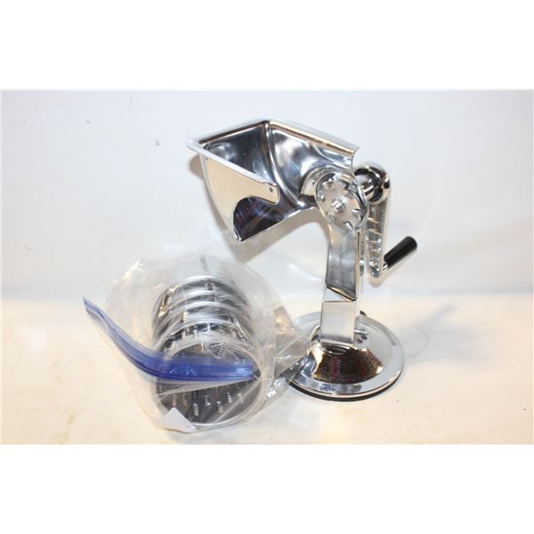 HEALTHY GOURMET KITCHEN CUTTER ROTARY GRATER &