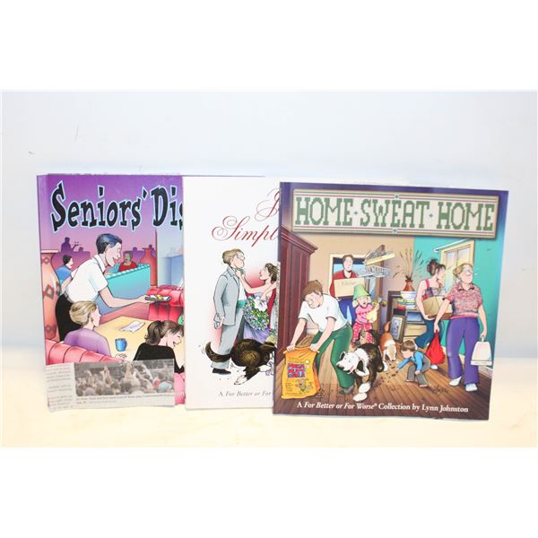 "FOR BETTER OR FOR WORSE" LOT OF BOOKS