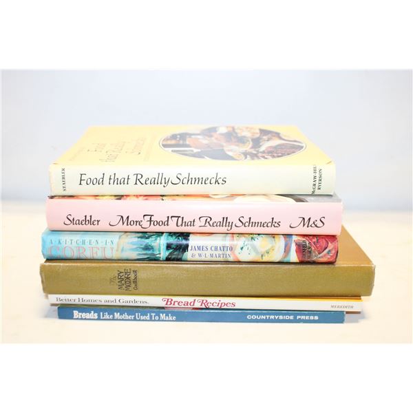 VINTAGE COOKBOOKS - HARDCOVER ASSORTED LOT
