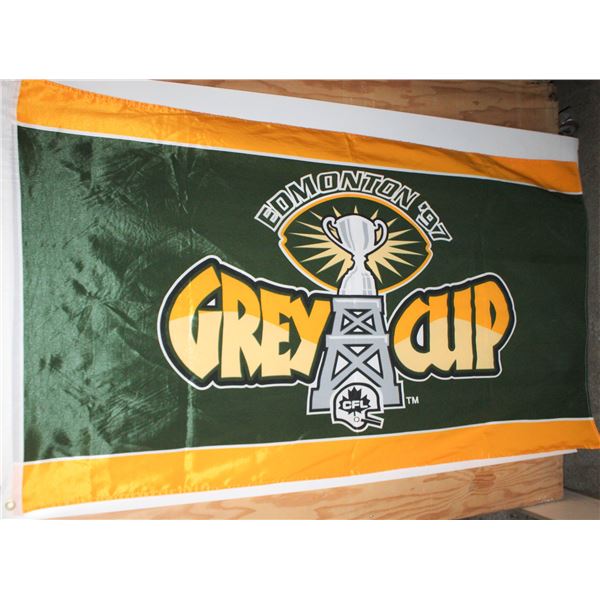 FLAG FOR THE EDMONTON ESKIMOS