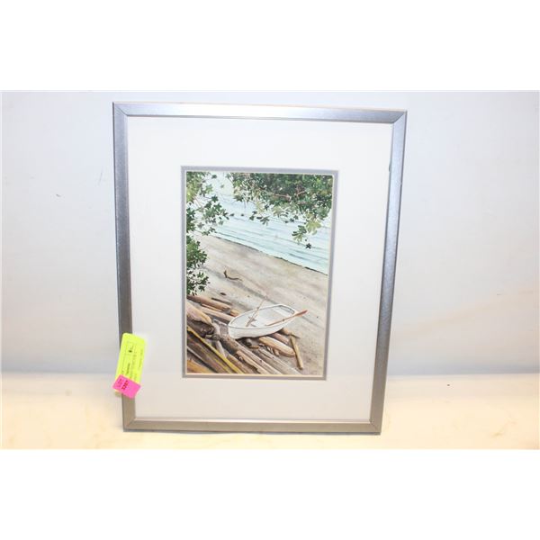 KEITH CHAPMAN “GONE FOR A WALK” FRAMED