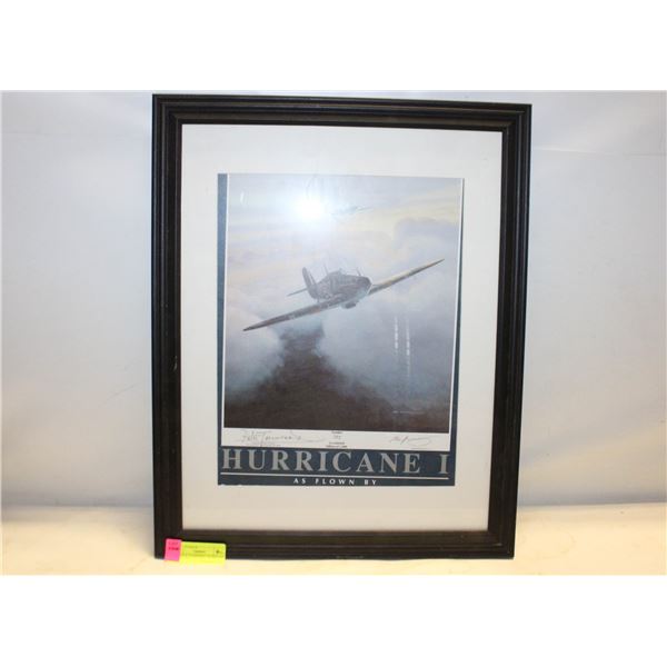 SIGNED & NUMBERED “HURRICANE I”