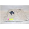 Image 1 : 2 NEW MENS SZ S BUTTON UP LONG SLEEVE BEIGE SHIRTS