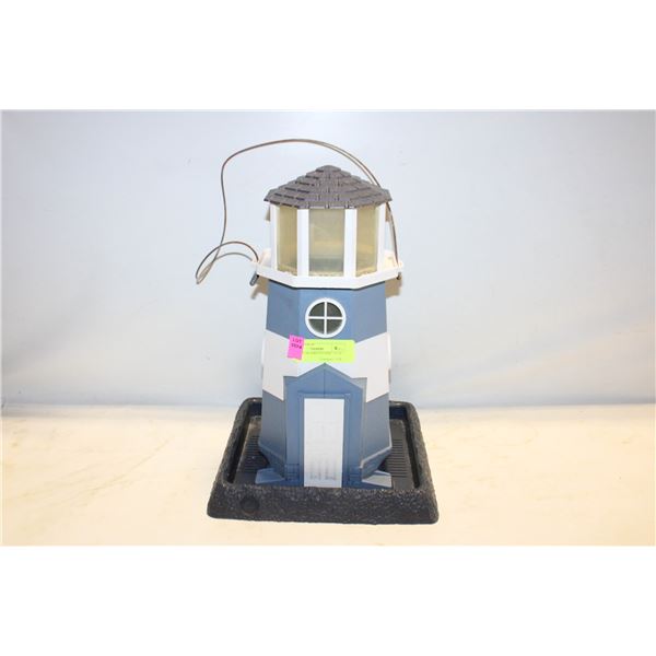 LIGHTHOUSE BIRD FEEDER - 15" H