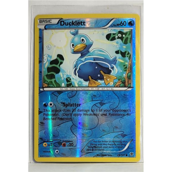 6)  POKEMON "DUCKLETTE" 29/101, HOLO