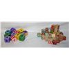 Image 1 : MELISSA & DOUG TURN & TELL WOODEN CLOCK &