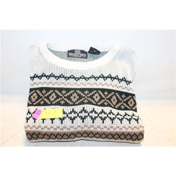 VINTAGE JOHATHAN BRYANT LARGE SWEATER