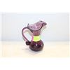 Image 1 : VINTAGE HAND-BLOWN PURPLE CRACKLE