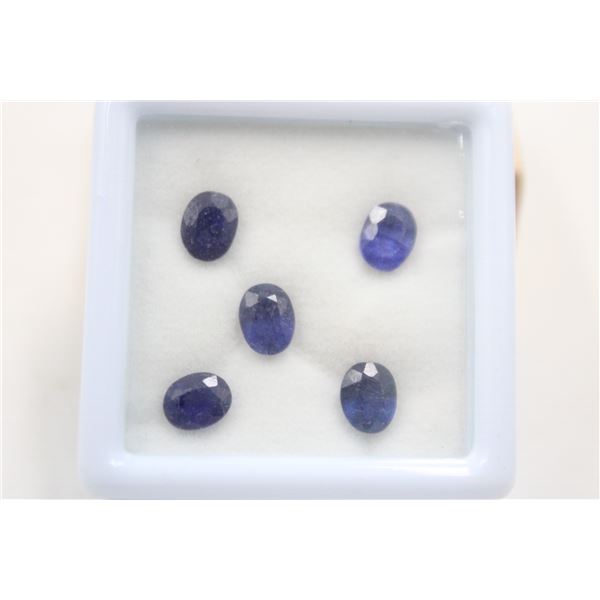 #96.NATURAL BLUE SAPPHIRE GEMSTONES 6.80CT