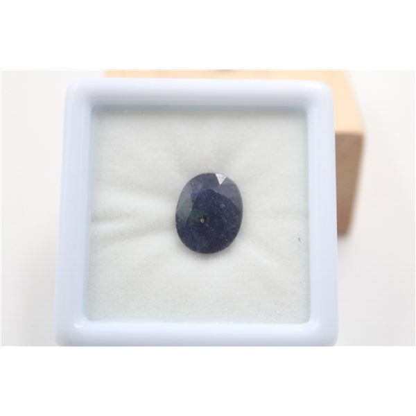 #84.NATURAL BLUE SAPPHIRE GEMSTONE 6.35CT