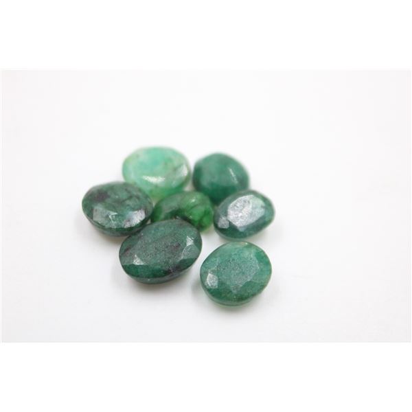 #19-NATURAL GREEN EMERALD GEMSTONES 42.60CT