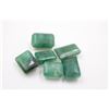 Image 1 : #12-NATURAL GREEN EMERALD GEMSTONES 43.70CT