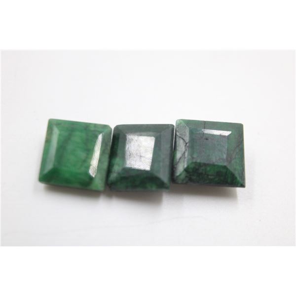 #03-NATURAL GREEN EMERALD GEMSTONES 42.05CT