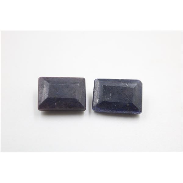#35-NATURAL BLUE SAPPHIRE GEMSTONES  50CT