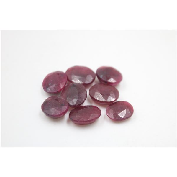 #50-NATURAL RED RUBY GEMSTONES 72.90CT