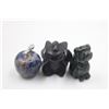 Image 1 : #254- NATURAL BLUE SPORT, GREEN JADE, BLACK ONYX