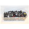 Image 1 : LARGE LOT OF VARIOUS LEGO WHEELS