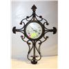 Image 1 : WROUGHT IRON WALL CLOCK