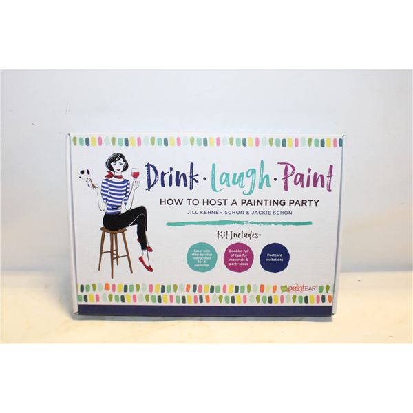NEW HOW TO HOST A PAINTING PARTY KIT