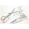 Image 1 : STAINLESS MEDICAL/CRAFT SCISSORS & TOOLS- ASST.