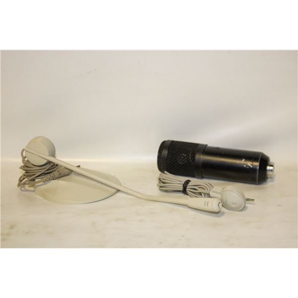 ASSORTED MICROPHONES FOR COMPUTERS