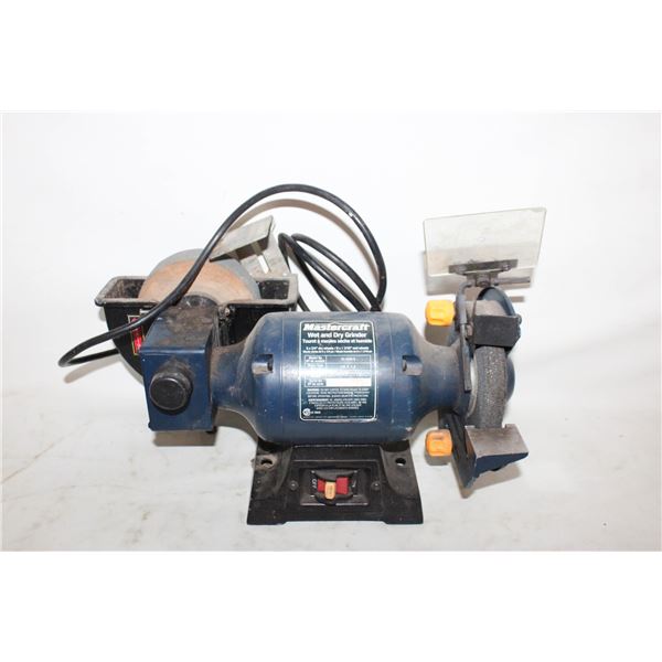MASTERCRAFT WET & DRY GRINDER MODEL 55-3586-8