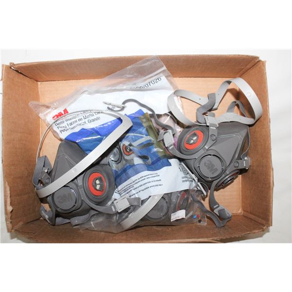 FLAT OF 3M 6300 L RESUABLE HALF MASK NEW