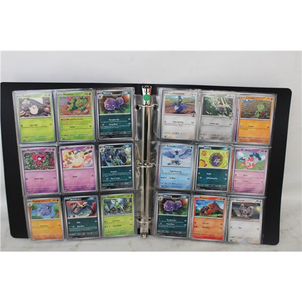 BINDER POKEMON CARDS