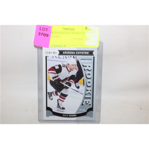 MAX DOMI ROOKIE MARQUEE O-PEE-CHEE