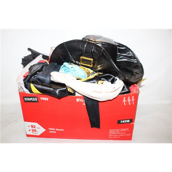 FLAT OF ASSORTED COSPLAY COSTUMES