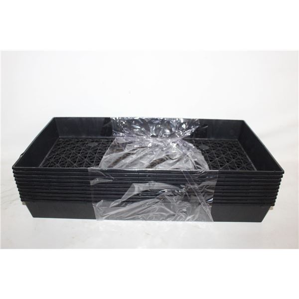 NEW 10 MESH BOTTOM 1020 TRAYS FOR