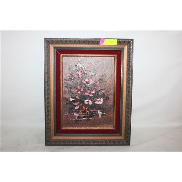 FRAMED ORIGINAL ACRYLIC PAINTING- ARTIST SIGNED