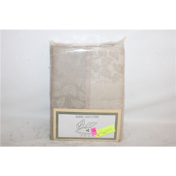 HOME NECESSITIES TABLECLOTH- 84" X 64" NEW